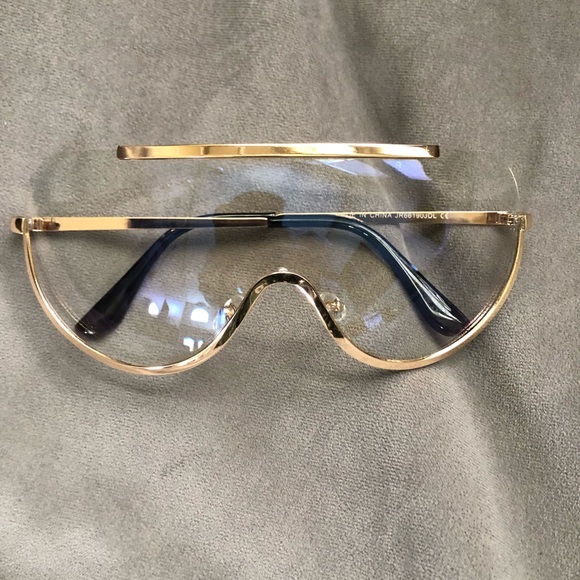 Rimless Aviator Sunglasses - Picture 2 of 3